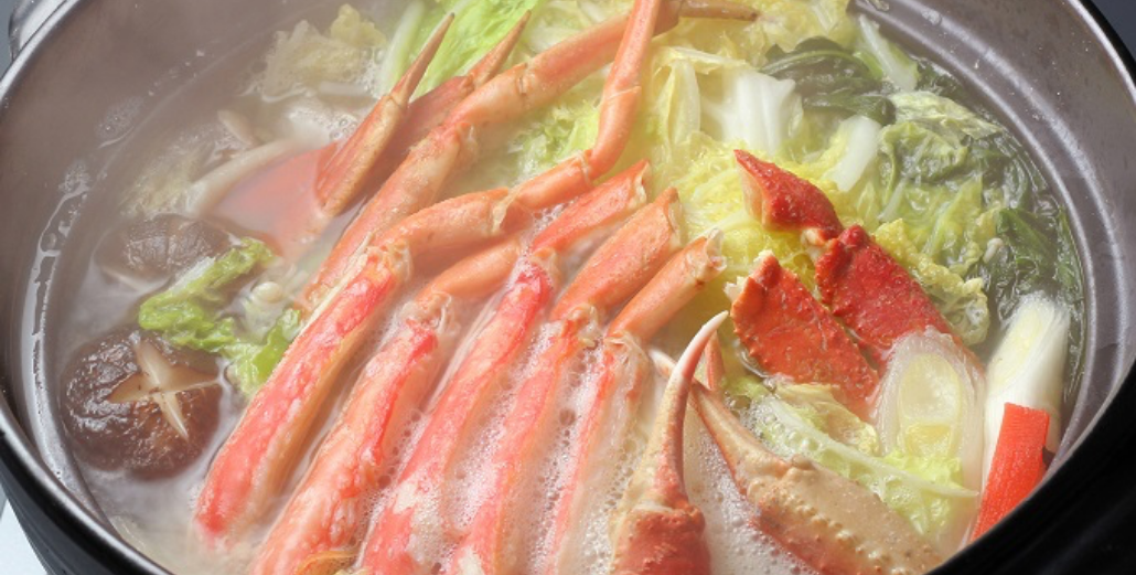 松葉蟹焼き